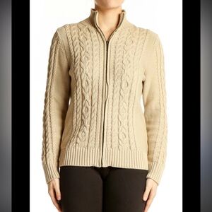 L.L. Bean Women's Cable Knit Sweater